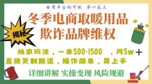 冬日取暖用品欺诈泛滥，如何单日入900+制裁店铺？这个方法你一定要知道-宝妈福缘创业网