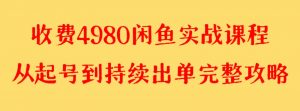 三天见效！日照宝妈互联网副业首选：闲鱼新版实战教程，从新手到高手的快速进阶-宝妈福缘创业网