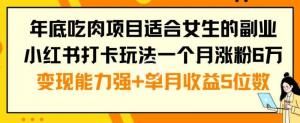 女性赚钱新潮流！日照宝妈亲述：如何玩转小红书打卡，单月吸粉6万实现万元收入大揭秘-宝妈福缘创业网