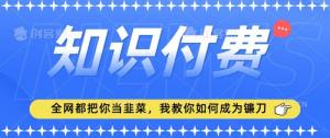 全网都在学做项目？日照宝妈亲授：2024热门知识付费变现术，零基础也能成为收割市场的镰刀-宝妈福缘创业网