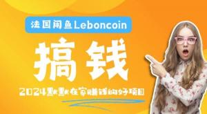 法国闲鱼 Leboncoin 跨境电商的教程：有效解决环境、邮箱、电话相关问题，搞定产品上传并获取流量，让您悄悄把钱赚。-宝妈福缘创业网