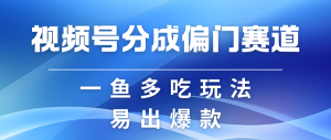 视频号创作者分成计划偏门类目，容易爆流，实拍内容简单易做-宝妈福缘创业网