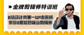 60天-金牌剪辑师特训班 B站设计类第一UP主亲授 带你0基础到就业剪辑师-宝妈福缘创业网