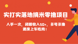 日照宝妈也能月入过千，实操落地的零成本项目，多账号躺赚，手把手教你吃肉法则-宝妈福缘创业网