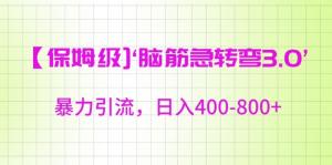 从零起步，日照宝妈亲测：借助脑筋急转弯3.0策略，在小红书疯狂吸粉，日均收益400-800+的全攻略-宝妈福缘创业网